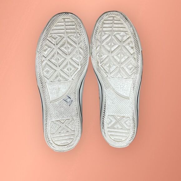 Converse Chuck Taylor All Star Quarter Split Suede Leopard Print Sneakers - Picture 9 of 11